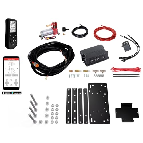 Firestone Airide 2933 Air Command Dual Wireless App & Remote Standard Compressor Kit fits Air Helper Springs (1/4" Tubing) | 100 PSI | Dual Path | Easy Installation