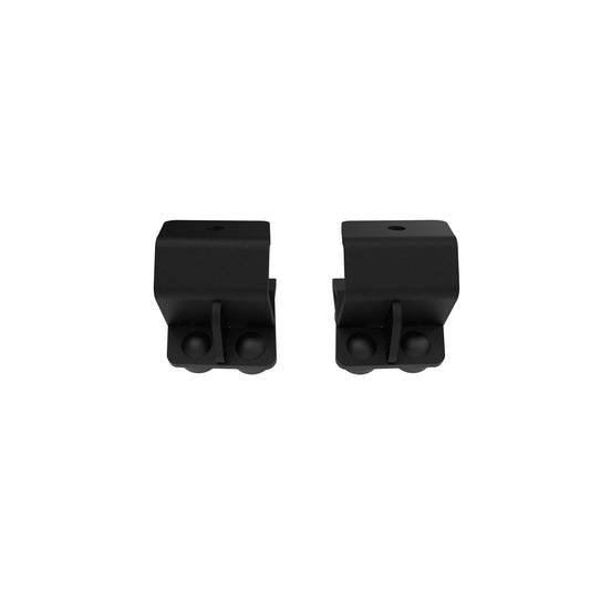 KC Hilites Grill Mount Light Brackets for Two Lights - GEN5 2019+ RAM 1500 Rebel/1500 TRX, Black