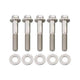 ARP 713-2000 Stainless Steel 3/8-24" Fine RH Thread 2.000" UHL 12-Point Bolt with 3/8" Socket and Washer, (Set of 5)