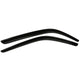 Auto Ventshade [AVS] Outside Mount Rain Guards for 2007 - 2011 Toyota Yaris Coupe | Window Vent Visors, 2 pcs. - Smoke | 92916