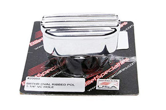 compare product BILLET SPEC Breather, Ribbed 1 1/4” Valve Cover Hole Polished