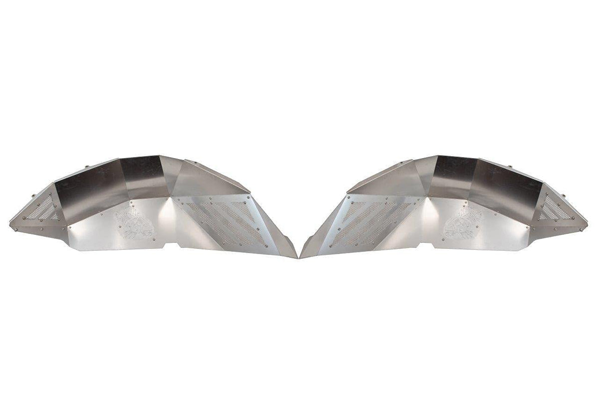 FISHBONE Offroad FB33192R: Jl Inner Fenders Rear - Raw Aluminum