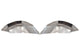 FISHBONE Offroad FB33192R: Jl Inner Fenders Rear - Raw Aluminum