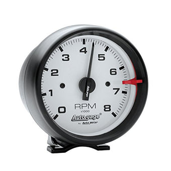 compare product AUTO METER 2303 Autogage White Face Tachometer,3.750 in.