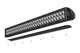 ZROADZ Noise Cancelling Wind Diffuser, Black, Aluminum for 50 Inch Straight Double Row LED Light Bar (Z330050S)