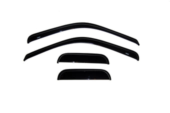 compare product Auto Ventshade [AVS] Outside Mount Rain Guards For 1999 - 2016 Ford F-250/F-350 Super Duty, SUPERCAB ONLY | Window Vent Visors, 4 pcs. - Smoke | 94522