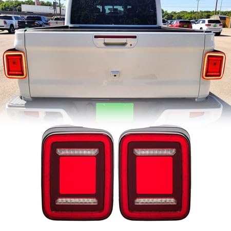 American Modified Red Lens Tunnel Taillights - AMJPEC00203