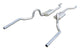 Pypes SGA30T - 409 SS Crossmember-Back Exhaust System With Split Rear Exit