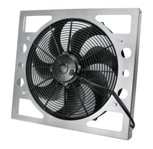 Derale 20161 Jeep Wrangler Direct Fit Electric Fan Kit , Black