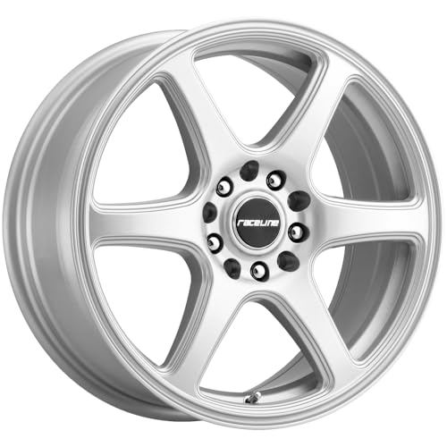 Raceline Wheels Matrix 146 Satin Silver Wheel (18 x 8. inches /5 x 112 mm, 40 mm Offset)