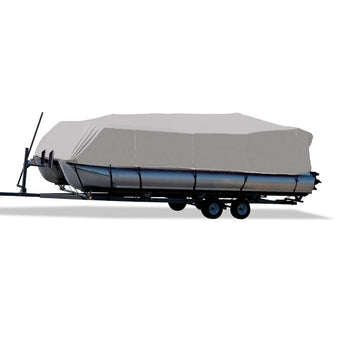 compare product CSR 78009 Flex-Fit Cover for Pontoon Boats - 20' to 22', Haze Gray