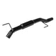 Flowmaster 817707 Outlaw Extreme Cat-Back Exhaust Kit 3 Inch 409 Stainless Steel Black Dump Turn Down Compatible with 2009-2014 Ford F-150 Truck 4.6L 5.0L 5.4L 2 & 4WD All Wheelbases