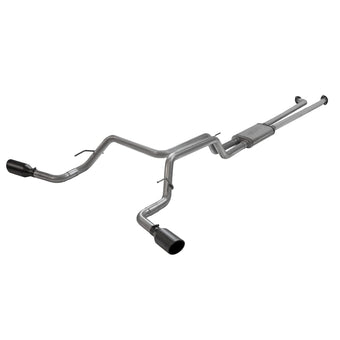 compare product Flowmaster 718106 FlowFX Cat-Back Exhaust Kit 2.5 Inch Dual Side Exit 409 Stainless Steel 4.5 Inch Black Ceramic Stainless Tips Compatible with 2007-2009 Toyota Tundra 5.7L 2/4WD All Wheelbases