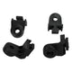 Flex-A-Lite FLE123218 S-Blade Fans Bracket Feet - Black - 4 Piece