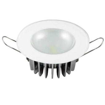 compare product Lumitec 113198 Mirage LED Exterior or Interior Down Light, Flush Mount, Glass Bezel, White Dimming, Red Non-Dimming, Blue Non-Dimming