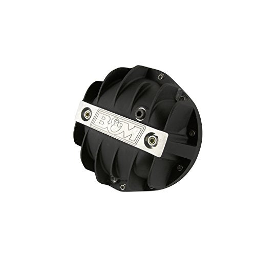 B&M 71504 Hi-Tek Aluminum Differential Cover - Black
