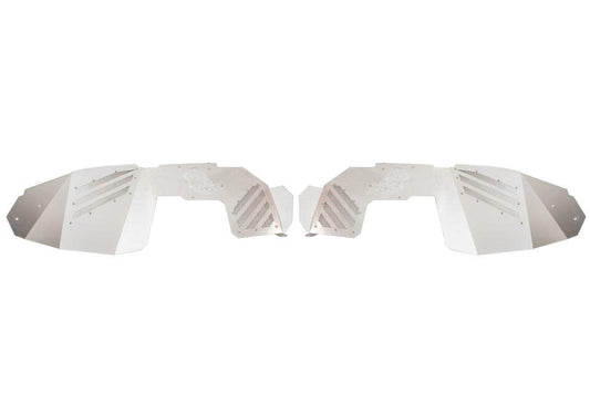 FISHBONE Offroad FB33192F: Jl Inner Fenders Front - Raw Aluminum