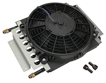 compare product Derale 13720 Electra-Cool Remote Cooler , Black