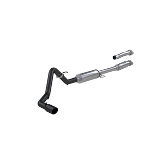 compare product MBRP 2021+ Ford F-150 2.7L/ 3.5L Ecoboost 5.0L Single Side 3in Black Coated Catback Exhaust