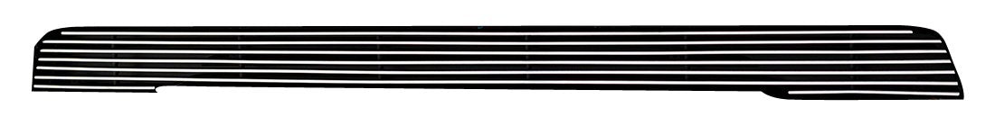 T-Rex Grilles 2013-2018 Ram 1500 Billet Bumper Grille, Polished, 1 Pc, Overlay - PN #25458