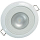 Lumitec 113127 Mirage LED Exterior or Interior Down Light, Flush Mount, White Bezel, Spectrum RGBW,One Size
