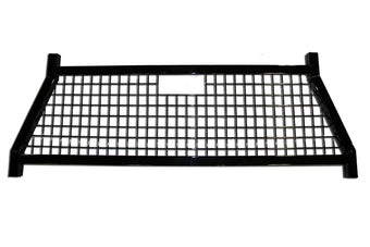 compare product Cattleman HD Contractor Series 252BM Headache Rack Mesh Fits Chevrolet/Ford/GMC Gloss Black Powder-Coated Steel Can Be Used with Cross Bed Tool Box