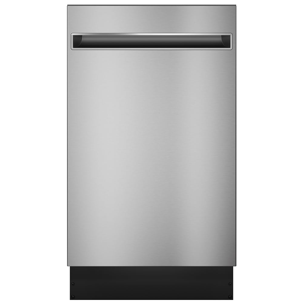 GE Profile ADA 18" Stainless Steel Pocket Handle Built-In Dishwasher