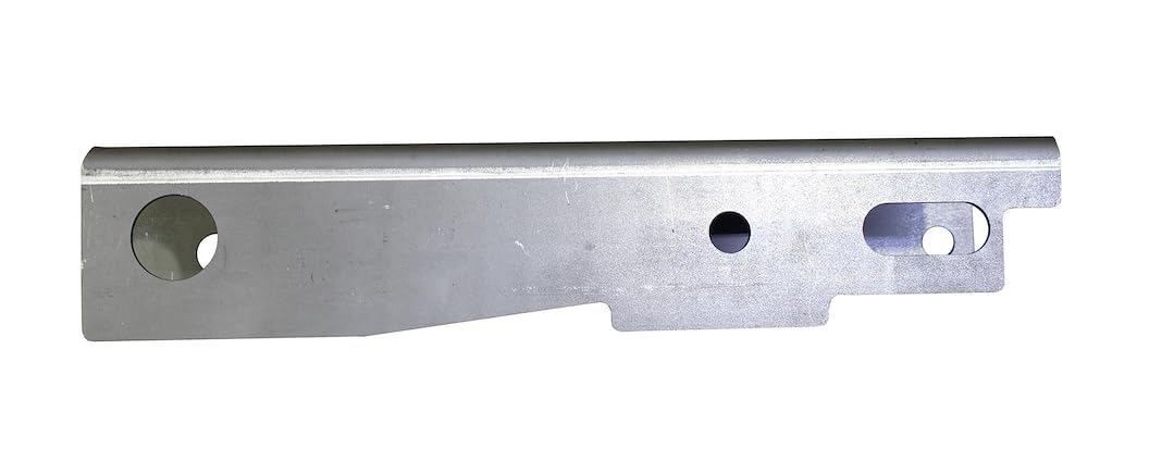 Kentrol RB7319L Steel Rear Frame Section - Compatible with 1999-2006 Chevy Silverado 1500, Raw 3/16" Steel, Welded Replacement Part