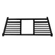 Cattleman HD FR302 Headache Rack Fits Ford F-150 2021-2026 Black Powder-Coated Steel Can Be Used with Cross Bed Tool Box with Louvers