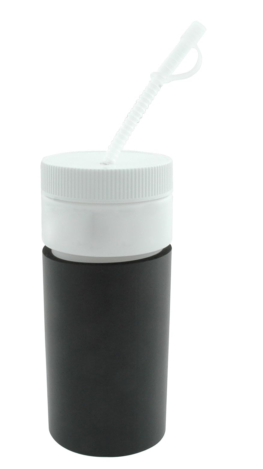 Allstar Performance Drink Bottle, Insulated, Plastic, Black/White, Each