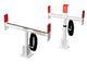 Weather Guard Service Body Rack, White, Alum, 24-1/2 in, Regular, Medium
