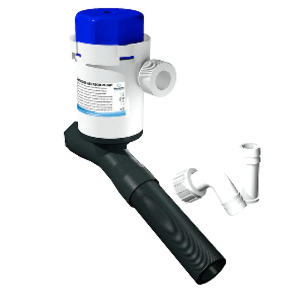 ALBIN PUMP MARINE Cartridge Aerator Pump 1100 GPH 12V Angled - 01-05-082