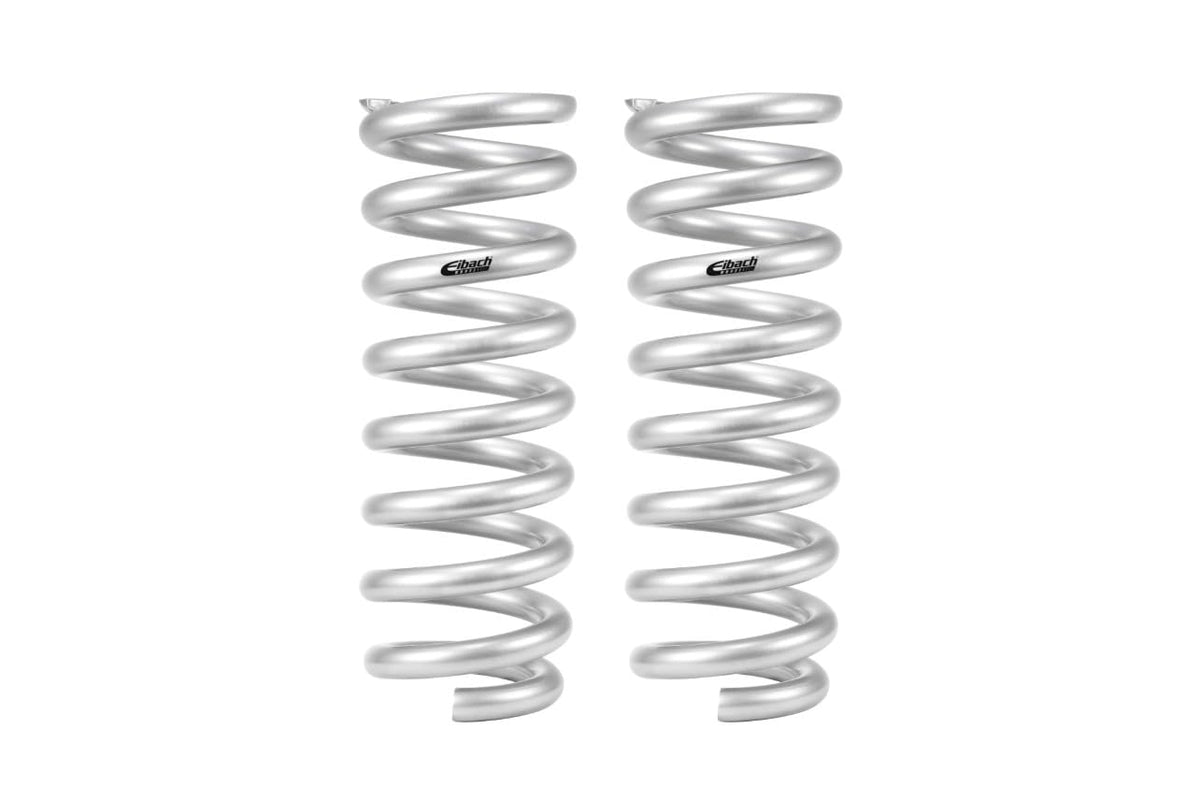 Eibach Suspension Spring Kit, PRO-LIFT-KIT, Lift, 2 Coil Springs, Silver Powder Coat, compatible with Ram Fullsize Truck 2021-25, Pair