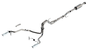 compare product BORLA 140867 Cat-Back for '21-'23 F-150 5.0L AT 2&4WD Crew Cab 5' 7