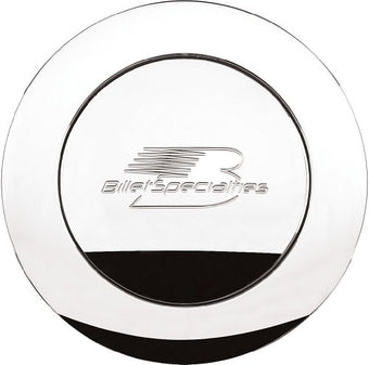 compare product Billet Specialties 32625 Polished Large Billet Logo Horn Button