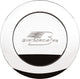 Billet Specialties 32625 Polished Large Billet Logo Horn Button