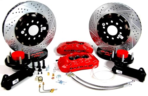 Baer Brakes - 14" Pro+ Brake Kit Frt Blk 79-93 Mstng (4261618B)