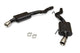 Flowmaster Exhaust System, American Thunder, Axle-Back, 3 in Diameter, Dual Rear Exit, 4 in Polished Tips, Stainless, Black Ceramic-Metallic, Kit
