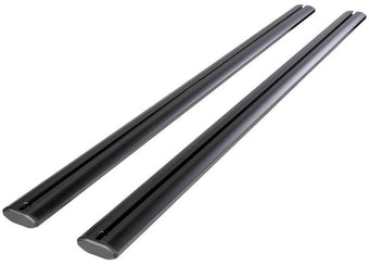compare product TrailFX TFXCB01 Tonneau Cover Rails with Cross Bars Fits Full Size Truck Beds Clamp-On Aluminum Powder Coated Black for TrailFX Hard Retractable Tonneau Covers 2 Cross Bars 59 Inch Length