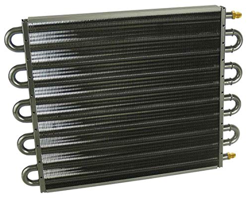 Derale 13315 Series 7000 Tube and Fin Cooler Core,Black