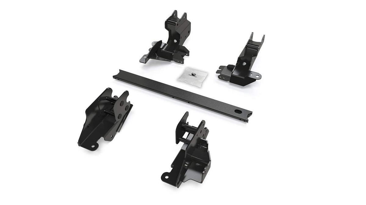 TeraFlex 1958002 JL 2dr Alpine Long Arm Bracket Kit (3-6” Lift) – Brackets Only