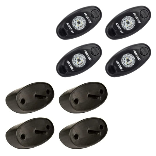 RIGID INDUSTRIES Rock Light Kit 4 Cool White For Night Crawling and Off Road Vehicles