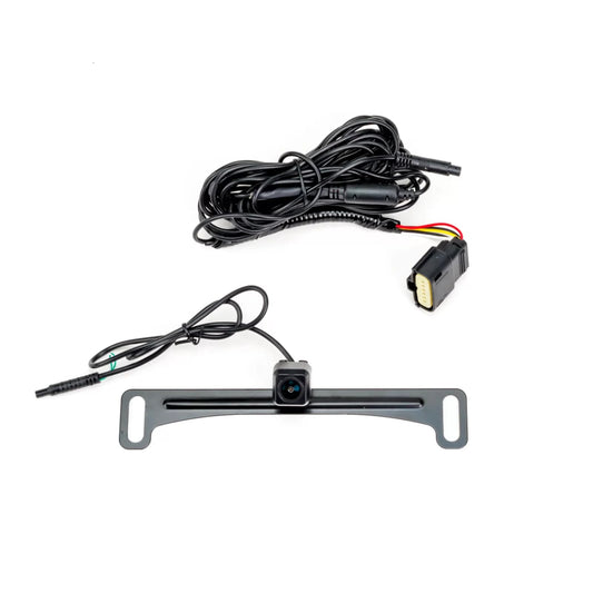 Brandmotion 9002-7440 Factory Tailgate Harness with Dual Mount Camera fits 2011-2016 F250 F350 Super Duty with Factory Rear Vision | Waterproof Case with Anti-Fog Lens | Easy Install