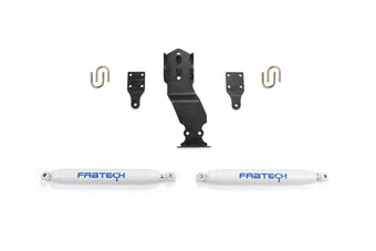 compare product Fabtech FTS22301 Steering Stabilizer Kit Performance Dual Steering Stabilizer Kit