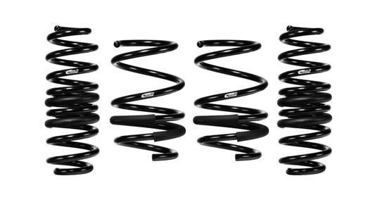 Eibach Suspension Spring Kit, PRO-KIT, Lowering, Front/Rear, Steel, Black Powder Coat, compatible with Toyota Corolla 2023-24, Kit
