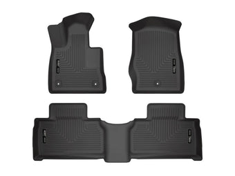 compare product Husky Liners Weatherbeater Floor Mats | Fits 2020-2026 Ford Explorer | Front & 2nd Row, 4-pc Black - 99321
