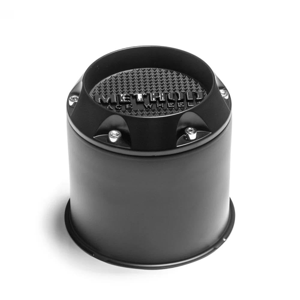 Black 8 Lug Push-Through Center Cap CP-T078B140 Method Race Wheels
