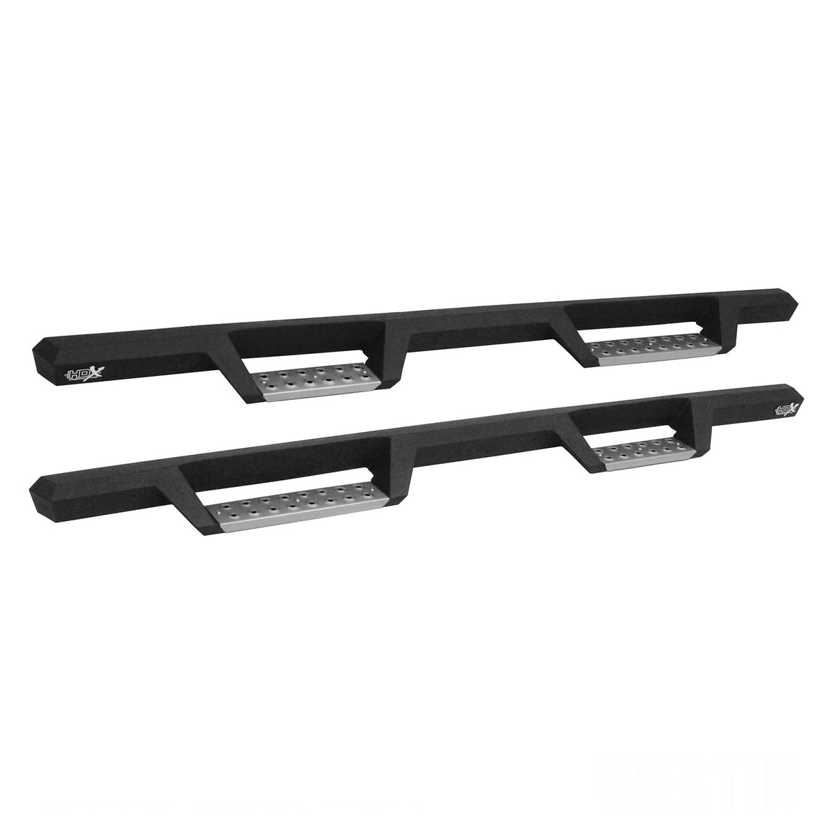 Westin 56-140852 HDX Stainless Drop Nerf Step Bars fits 2019-2023 Ram 1500 Crew Cab (Excl. Ram 1500 Classic) Textured Black 1 Pair