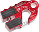 Factor 55 Ultrahook XTV Closed System Shackle Mount, Max Rated Load: 10,000 Pounds and Breaking Strength: 21,000 Pounds - Red