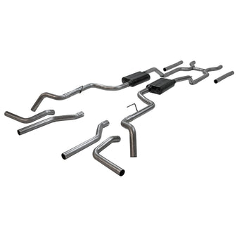 compare product Flowmaster 817937 American Thunder Crossmember-Back Exhaust 2.5